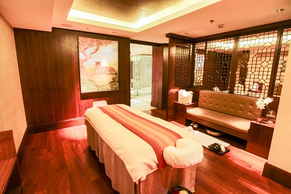 Luxurious Spa in Ritz Carlton Hotel